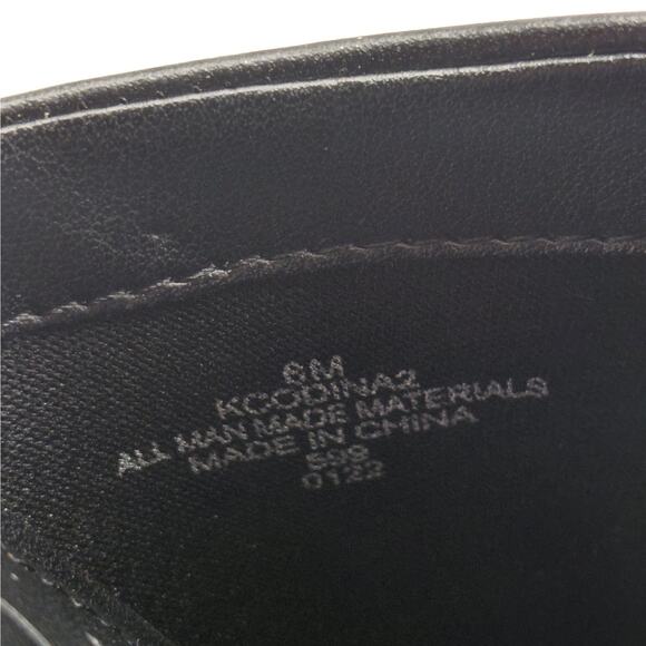 Calvin Klein Odina Dress Mules Women 6 Black Pointed Toe Heels Whimsigoth Witchy - Picture 7 of 10